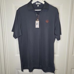 NWT Peter Millar Summer Comfort Performance Golf Shirt with Logo Men's Medium